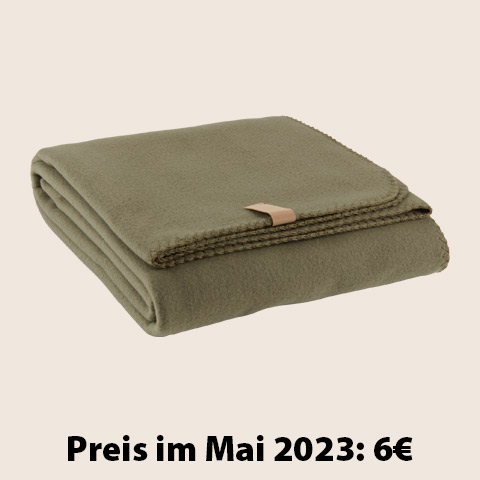 Fleecedecke DAGLILJE, 130x170cm | Aktueller Preis: 4€