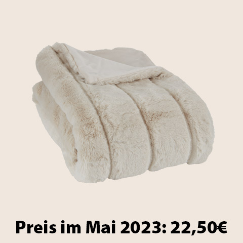 Kuscheldecke STAVKLOKKE | Aktueller Preis: 20€