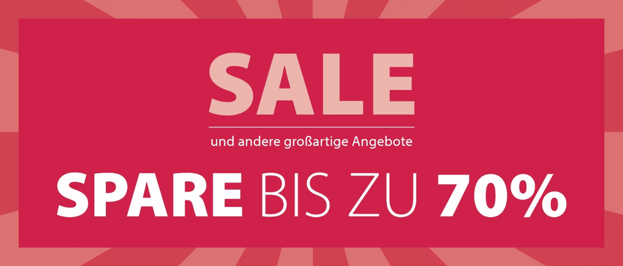 SALE und andere großartige Angebote SALE und andere großartige Angebote
