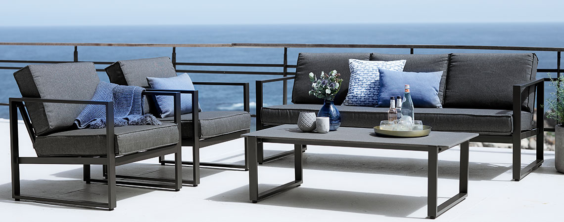 Loungemöbel VONGE: Gemütliche Möbel für eine moderne Garten-Lounge