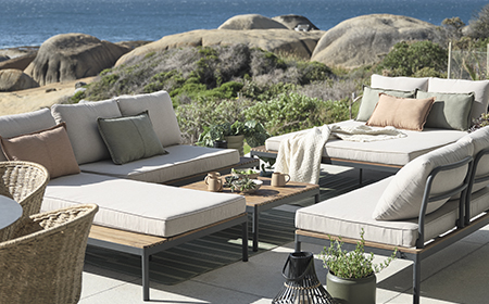 Gestalte deine Terrasse mit modularen Gartenmöbeln um