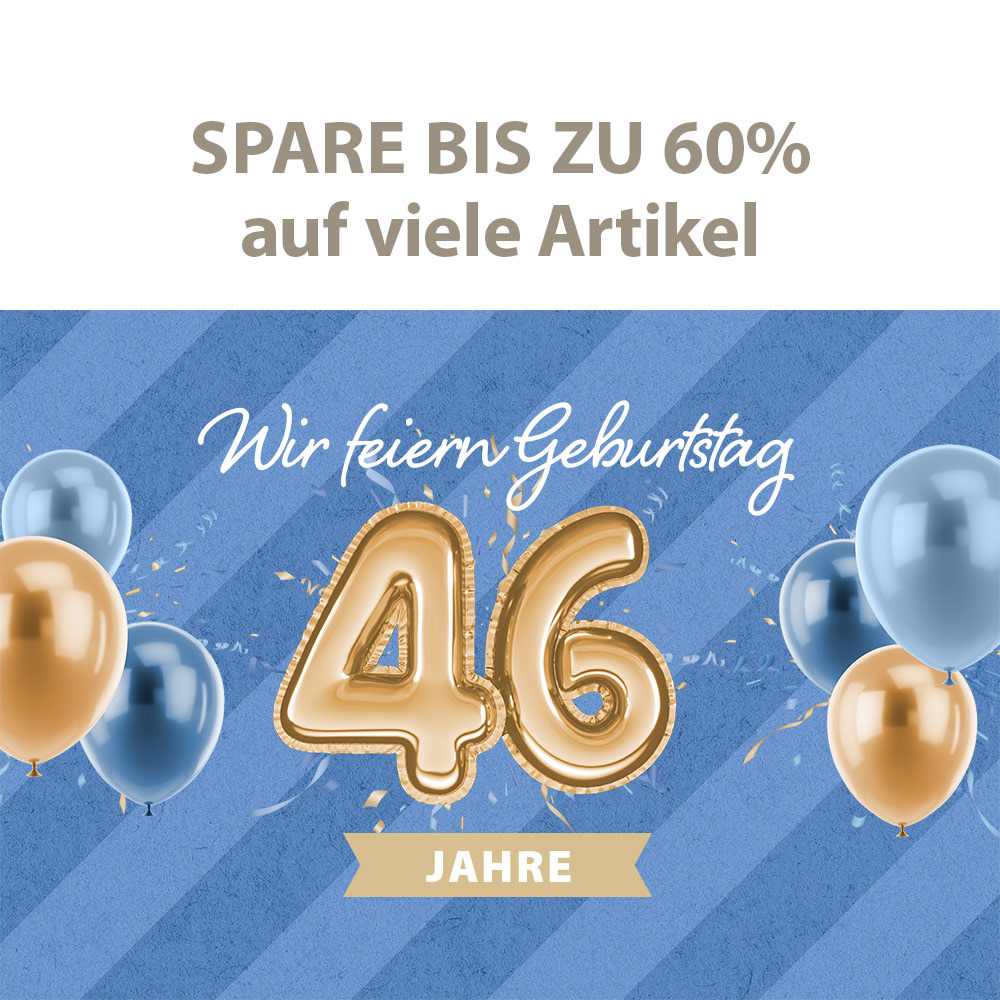 Spare bis zu 60%
