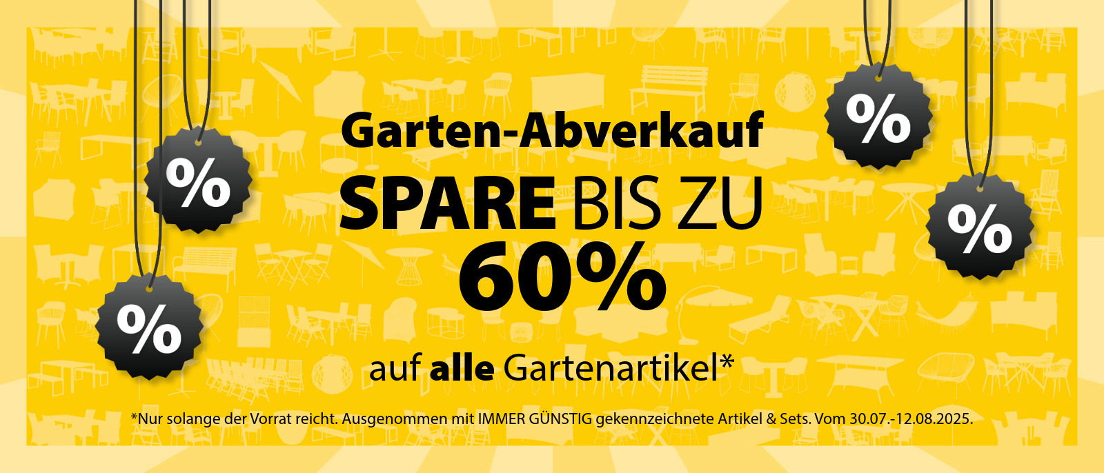 Garten-Abverkauf