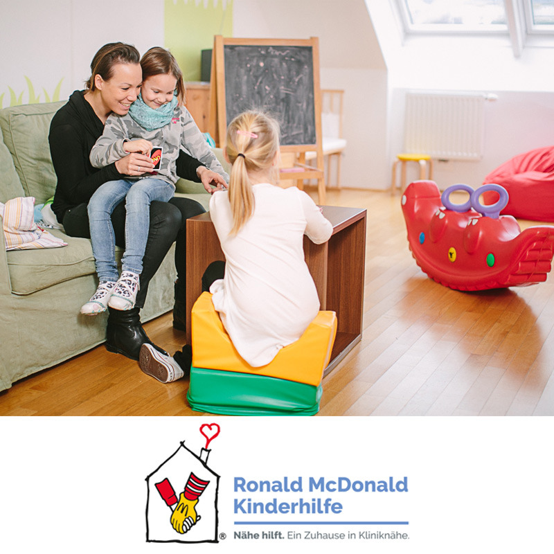 Fotocredit: Ronald McDonald Kinderhilfe Fotocredit: Ronald McDonald Kinderhilfe