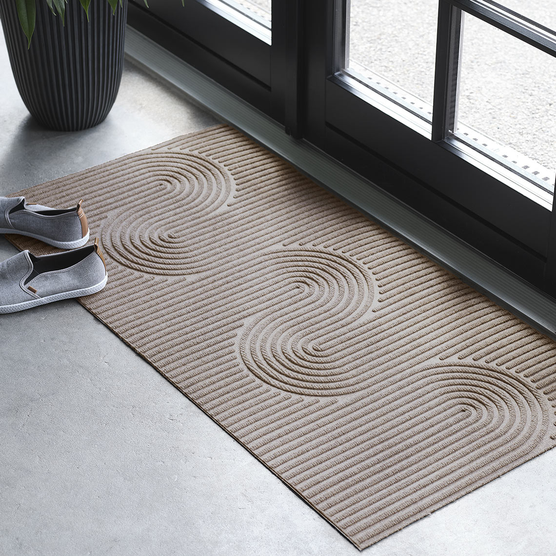 Fußmatte SKOGFAKS Rechteckige Fußmatte für den Innen- und Außenbereich vor der Eingangstür