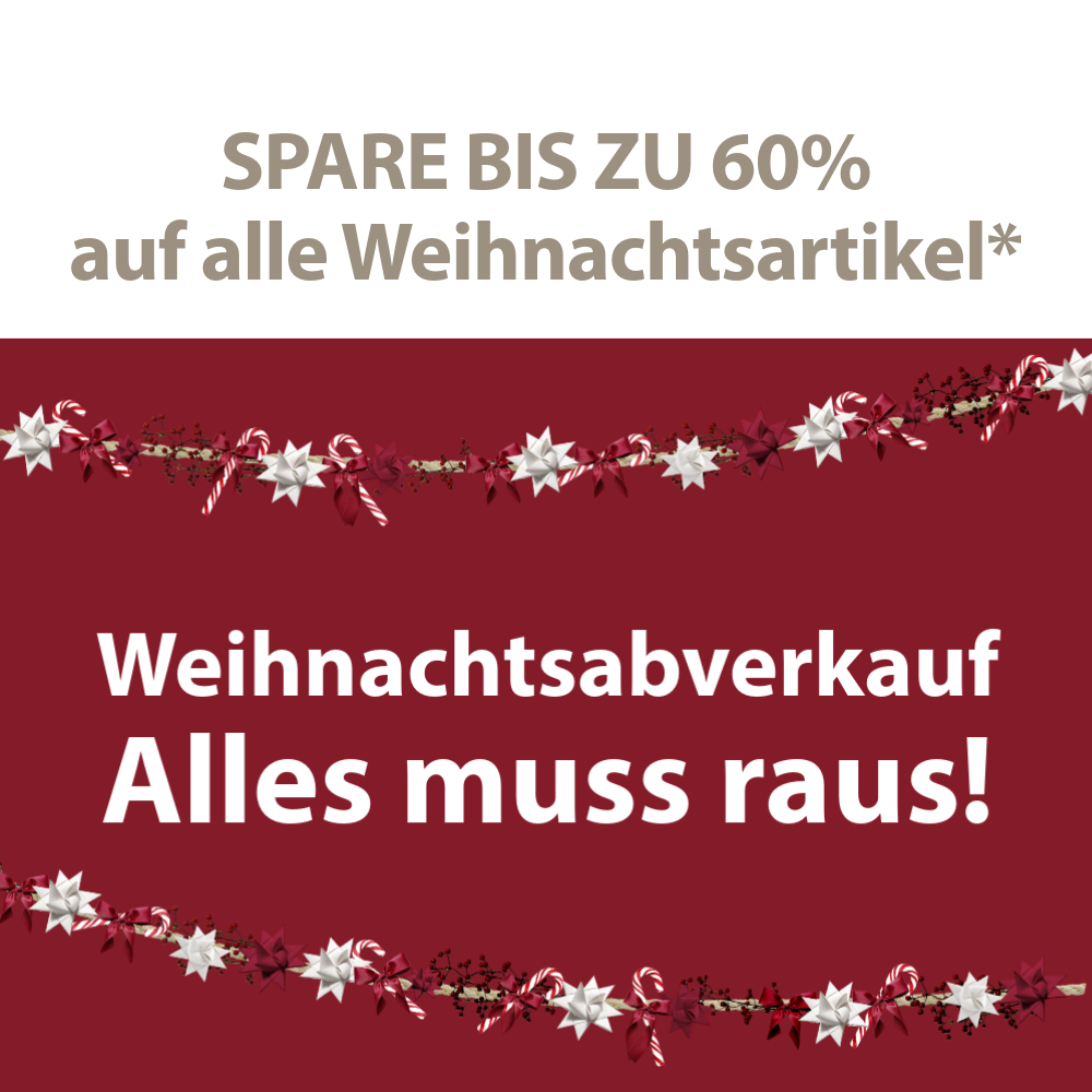 Weihnachtsabverkauf