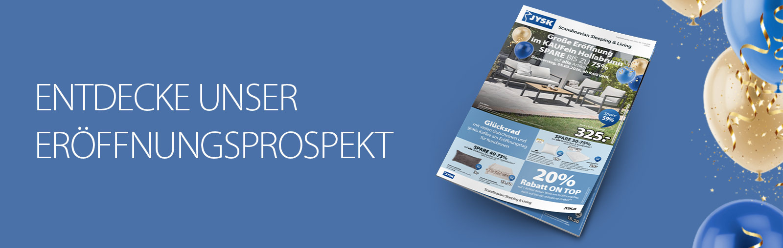 Eröffnugnsprospekt Hollabrunn