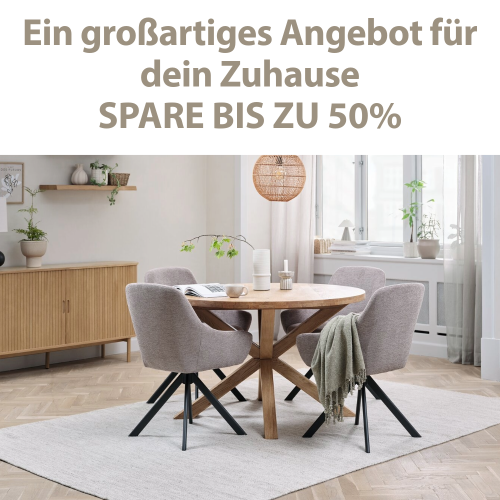 Spare bis zu 50%