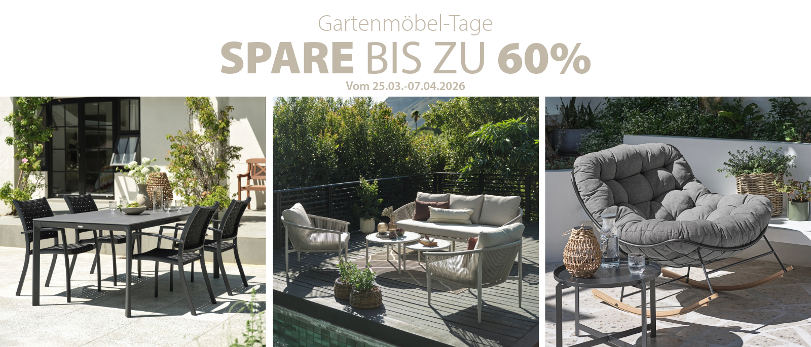 Spare bis zu 60%