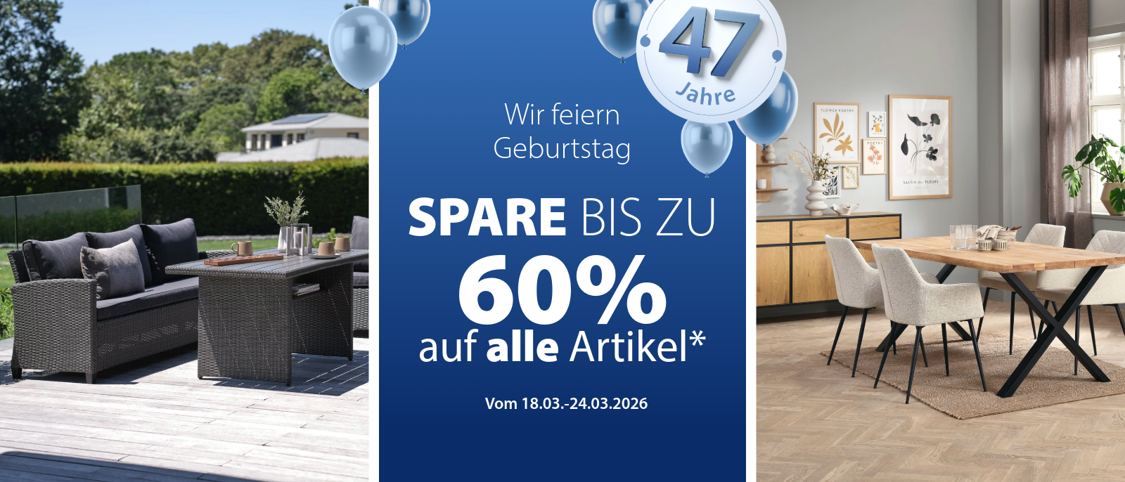 Spare bis zu 60%