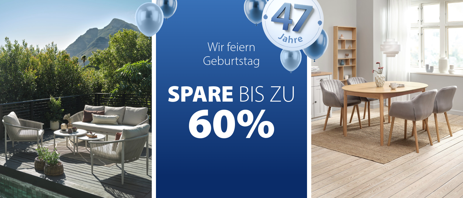 Spare bis zu 60%