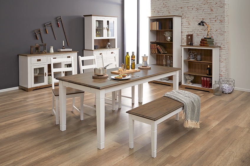 Esszimmer im mediterranen Landhausstil Esszimmer im mediterranen Landhausstil